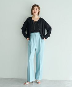 YECCA VECCA シアーMIXカーディガン