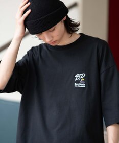 WEGO 【接触冷感/吸水速乾/ユニセックス着用ITEM/SMLサイズ展開】別注BENDAVISクールタッチワンポイントT（SS）