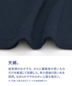 ワコール／睡眠科学 【メンズパジャマ】　長袖・長ズボン　希少な超長綿「天綿」パジャマ　睡眠科学／ワコール　YGX522