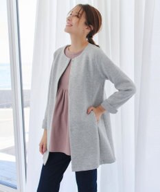 Tiaclasse L 【洗える】ダンボールフレアコート