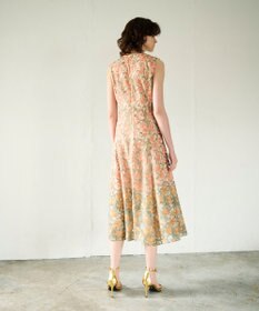 GRACE CONTINENTAL サラサオーナメントドレス