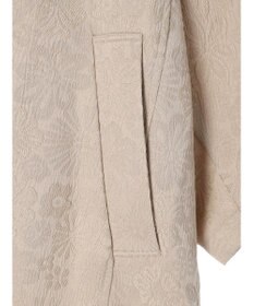 Green Parks ・ＥＬＥＮＣＡＲＥ　ＤＵＥ　ジャカードステンカラーコート