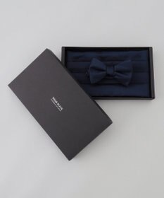 GOTAIRIKU 【WEAR BLACK】フォーマル用 ボウタイ&カマーバンドセット（ネイビー）