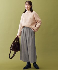 ANY L 【5色展開】バイカラーMIXニット