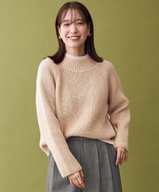 ANY L 【5色展開】バイカラーMIXニット