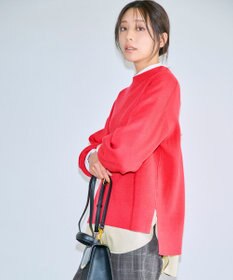 ANY SIS S ラインポイント ニット