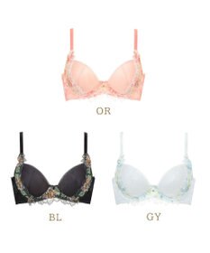 Wing Wing Lesiage　【2820シリーズ】　ブラジャー　脇すっきりの着やせシルエット　背中の段差軽減　ウイング／ワコール　PB2821