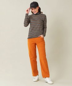 23区GOLF 【WOMEN】エニワイズ ジャガード モックネックシャツ