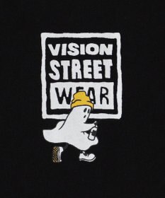WEGO 【ユニセックス着用ITEM】別注VISIONゴーストスケータープリントT（LS）