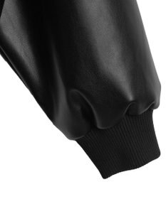 WEGO エコレザーフードブルゾン