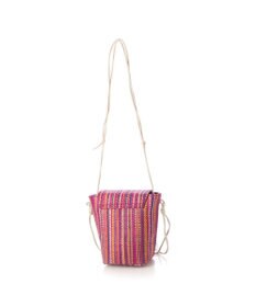 UNBILLION kakatoo ラフィアストライプミニショルダーバッグ