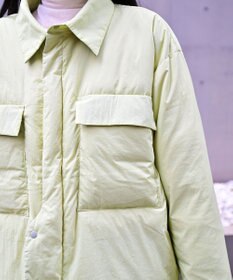 KWD 【日本製/高品質ダウン】LIGHT DOWN SHIRTS JACKET ライトダウンシャツジャケット