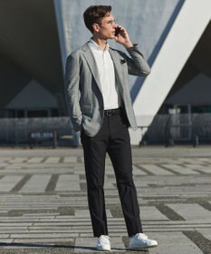 GOTAIRIKU ３年連続売上NO1【吸水速乾/洗える/ストレッチ】ノルマンディーリネン カーディガンジャケット(25/26年モデル)