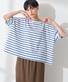 AMERICAN HOLIC バスクボーダー半袖プルオーバー