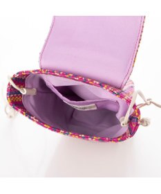 UNBILLION kakatoo ラフィアストライプミニショルダーバッグ