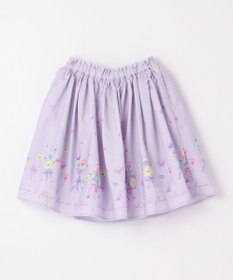 ANY KIDS フラワー ブーケ プリント スカパン