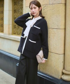 23区 L 【撥水加工/洗える】ドライ2WAYストレッチ テーパード パンツ