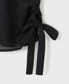 GRACE CONTINENTAL メッシュポンチョシャツ