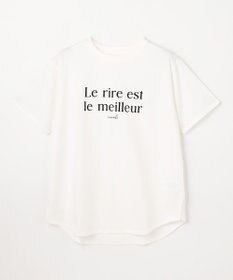 ANY アソートロゴラウンドヘムTシャツ