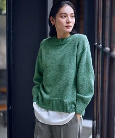 ANY スパンコールニット