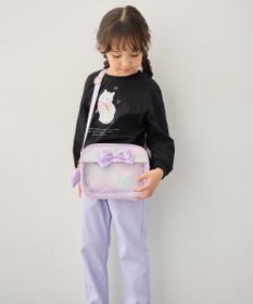 ANY KIDS クリアポケットショルダーバッグ