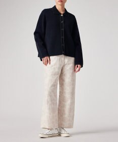 Paul Smith コントラストステッチ ミラノリブ ニットブルゾン