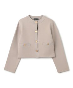 uncrave 【手洗い可】ヴィスコースナイロン ジャガード ニットジャケット（uncrave STANDARD）