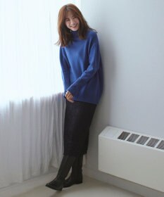 ICB 【新色追加・WEB限定カラーあり】 ソフトカシミヤミックス ハイネックニット