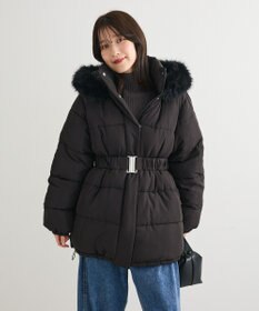 Green Parks ・ｓｗｉｎｇ　ｂｙ　ファイバーダウンベルト付コート