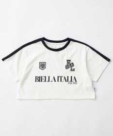 OP／FILA 【FILA】ショート丈半袖Tシャツ
