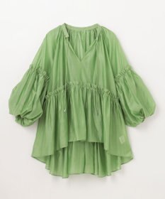 GRACE CONTINENTAL ギャザーカフタントップ