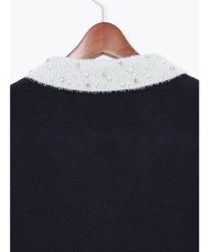 Te chichi ラメフェザーデコラカラーニット