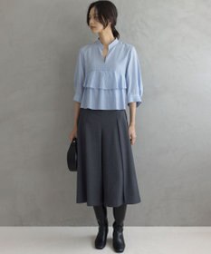 組曲 リヨセルシャーティングティアード ブラウス