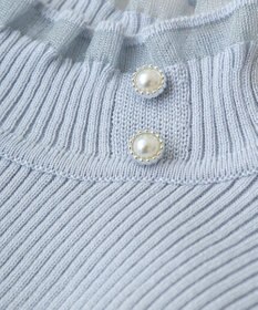 Green Parks ・ｓｗｉｎｇ　ｂｙ　シフォンフリルリブハイネック