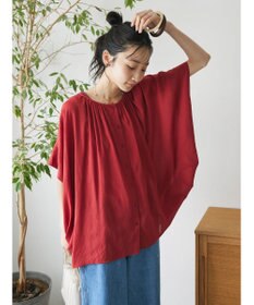 CRAFT STANDARD BOUTIQUE ウ゛ィンテージボイル２ＷＡＹタックブラウス