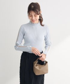 Green Parks ・ｓｗｉｎｇ　ｂｙ　シフォンフリルリブハイネック