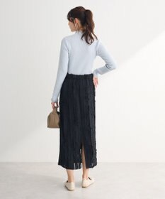 Green Parks ・ｓｗｉｎｇ　ｂｙ　シフォンフリルリブハイネック