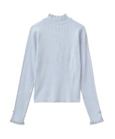 Green Parks ・ｓｗｉｎｇ　ｂｙ　シフォンフリルリブハイネック