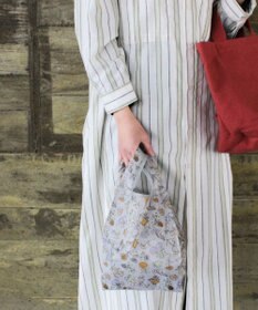 ROOTOTE 0420【直営店限定：エコバッグ】RTG.ルーショッパーミニ.フローラル-A
