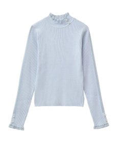 Green Parks ・ｓｗｉｎｇ　ｂｙ　シフォンフリルリブハイネック