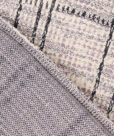 ANY SIS 【洗える】ネップツイードペプラム カットソー