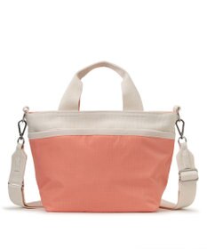 LeSportsac SMALL BUCKET TOTE/コーラルパンチ/メレンゲ