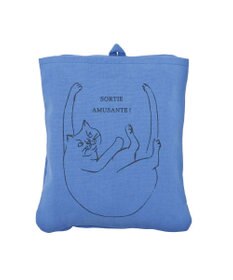 ROOTOTE 1188【折り畳み可能】EU.ラウンド.ブラサガリネコ-A