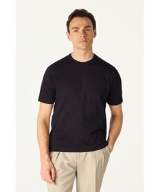 DAKS John Smedley for DAKS ハウスストライプTシャツ