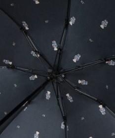 MOONBAT POLO RALPH LAUREN （ポロ ラルフローレン）折りたたみ傘 FLAG BEAR ポロベア ドット 大きめ55cm