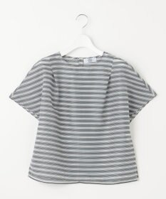 J.PRESS LADIES L シアーボーダーツイン カットソー