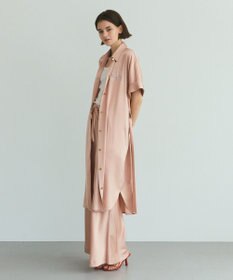 GRACE CONTINENTAL ダブルサテンイージーパンツ