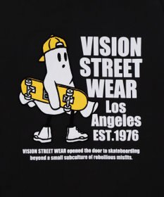 WEGO 【ユニセックス着用ITEM】別注VISIONゴーストスケータープリントT（LS）