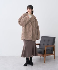 earth music&ecology ループファーコート