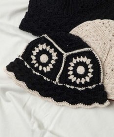 WEGO クロシェニットハット